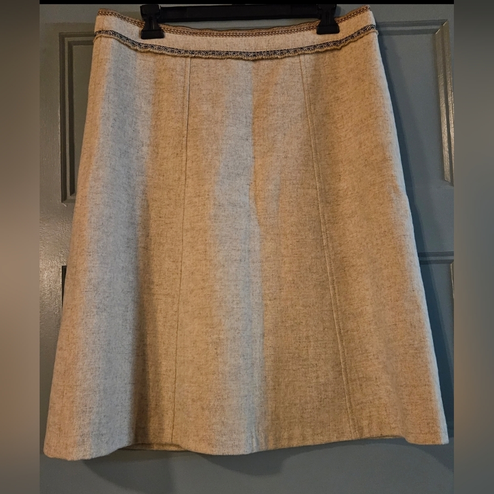GAP size 12 wool blend skirt 16.5" waist